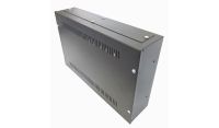 Universal Adjustable Enclosure - 2x 22 Way Module Dins / 2u Wall Box-350 Style - Black