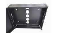 2U 19" Low Profile Vertical Mount - Wall Mount Network / Server Cabinet 400mm Deep