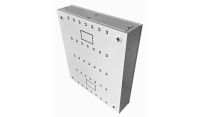 Universal Adjustable Enclosure - 3x 22 Way Module Dins / 2u Wall Box - 600 Style - Grey