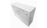 3U 19" Adjustable Low Profile Vertical Mount - Wall Mount Network / Server Cabinet - 400 Style - White
