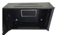 6U 19 inch Data Cabinet Rack / Patching Network Cabinet 225mm Deep Black