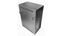 6U 19" Low Profile Vertical Mount - Wall Mount Network / Server  Cabinet 800mm Deep-Black
