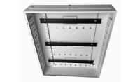 Universal Adjustable Enclosure - 3x 22 Way Module Dins / 2u Wall Box - 600 Style - Grey