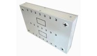 Universal 350 Style Cab - 2 way DIN  (2x 22 Module Dins) / 1u Wall Cabinet-350 Style - Grey