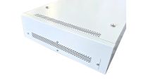 2u 19 inch or DIN Adjustable Vertical Mount / 3x 22 Way Module Dins Universal Wall Mount Enclosure-Wall Box-Cabinet - 1000 Style - Grey