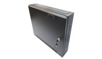 1U 19" Adjustable Low Profile Vertical Mount - Wall Mount Network / Server Cabinet 500mm Deep