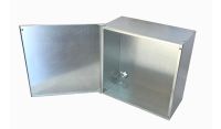 Stock Clearance - Adaptable Metal Project Box 300x300x150 Hinged