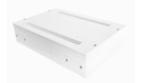 Universal Adjustable Enclosure - 2x 22 Way Module Dins / 2u Wall Box-350 Style - White