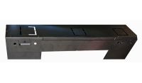 12U 19 inch Data Rack - Network - Server Cabinet Fixed Front and Adjustable Rear 19 inch Rails 390mm Deep - Black