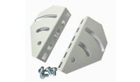 2u 19 inch Rotating Internal Rails to suit 2u / 3u / 4u Style Cabinets-Grey-Set of 2