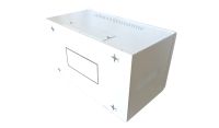 6U 19 inch Data Cabinet Rack / Patching Network Cabinet 300mm WhiteDeep