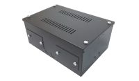 SOHO Universal 2u 10 inch Mounting or DIN Mounting Universal 200 Style Cab - Black