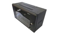 6U 19 inch Data Cabinet Rack / Patching Network Cabinet 225mm Deep Black