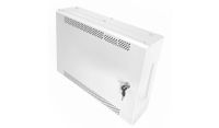 2U 19" Adjustable Low Profile Vertical Mount - Wall Mount Network / Server Cabinet 400 Style - White