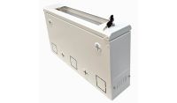 2U 19 inch Small Data Rack / Desktop / Patching Network Cabinet 300mm Deep - White