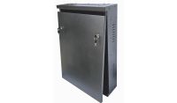 2U 19" Low Profile Vertical Mount - Wall Mount Network / Server  Cabinet 800mm Deep-Black