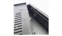 Universal 350 Style Cab - 2 way DIN  (2x 22 Module Dins) / 1u Wall Cabinet-350 Style - Black