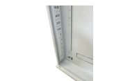 2u 19 inch or DIN Adjustable Vertical Mount / 3x 22 Way Module Dins Universal Wall Mount Enclosure-Wall Box-Cabinet - 1000 Style - Grey