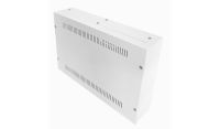 Universal Adjustable Enclosure - 2x 22 Way Module Dins / 2u Wall Box-350 Style - White