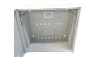 4U 19" Adjustable Low Profile Vertical Mount - Wall Mount Network / Server Cabinet - 500mm Deep - Grey