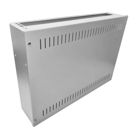 2U 19 inch Vertical Wall Mount Network Enclosure-Cabinet, Grey