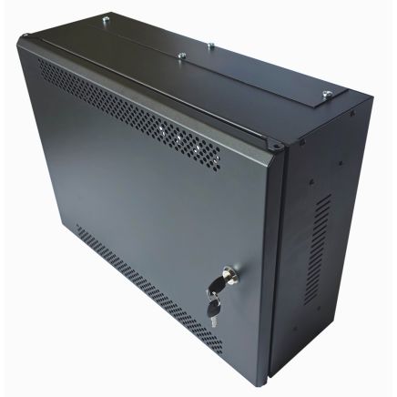 3U 19" Low Profile Vertical Mount - Wall Mount Network / Server Cabinet - 400mm Deep