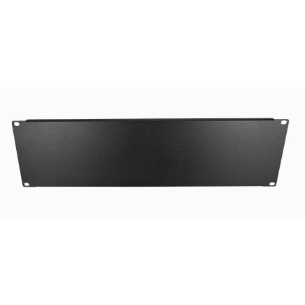 3U 19 inch Rack Mount Blanking Plate / Filler Panel