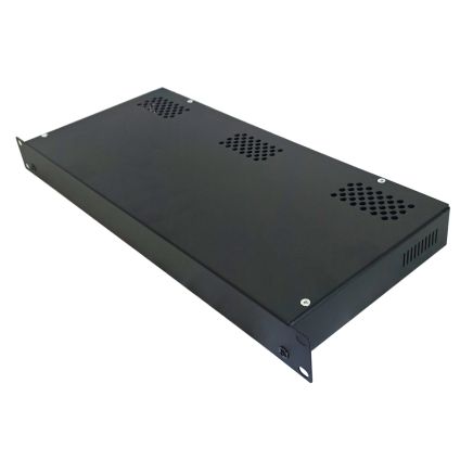 1U Rack Mount Project Box Empty Chassis Enclosure 200mm Deep