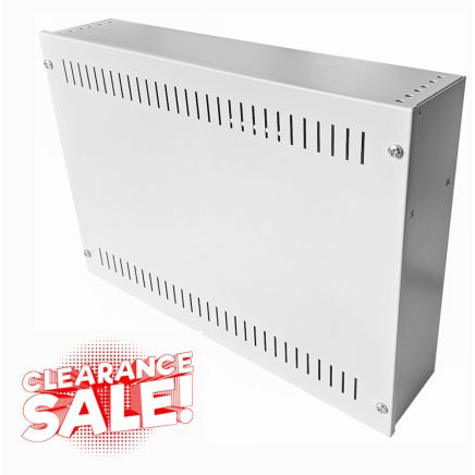 2U 19 inch Vertical Wall Mount Network Enclosure-Cabinet, Grey