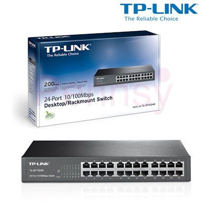 TPLink TLSF1024D 24Port 10/100Mbps Switch