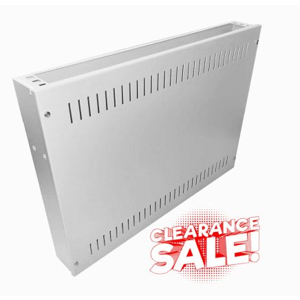 1U 19 inch Vertical Wall Mount Network Enclosure-Cabinet, Grey