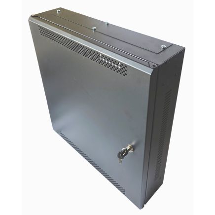 2U 19" Low Profile Vertical Mount - Wall Mount Network / Server Cabinet 600mm Deep