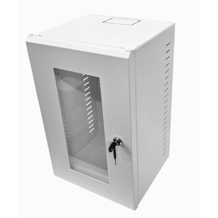 10U 10 inch SoHo Mini Data Network Cabinet-White