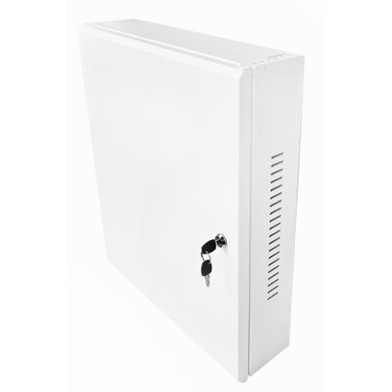 2U 19" Low Profile Vertical Mount - Wall Mount Network / Server Cabinet 600 Style - White