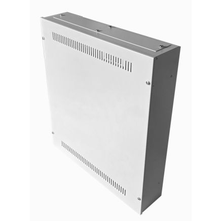 Universal Adjustable Enclosure - 3x 22 Way Module Dins / 2u Wall Box - 600 Style - Grey