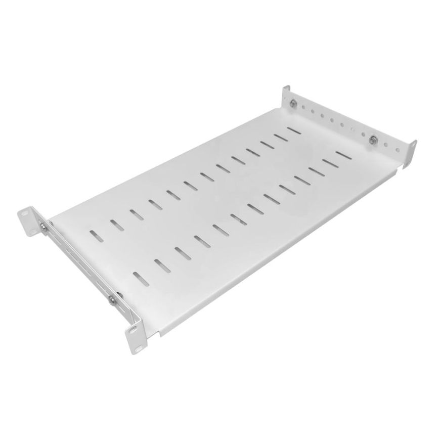 4 Post Fixed Vented Rack Mount Shelves