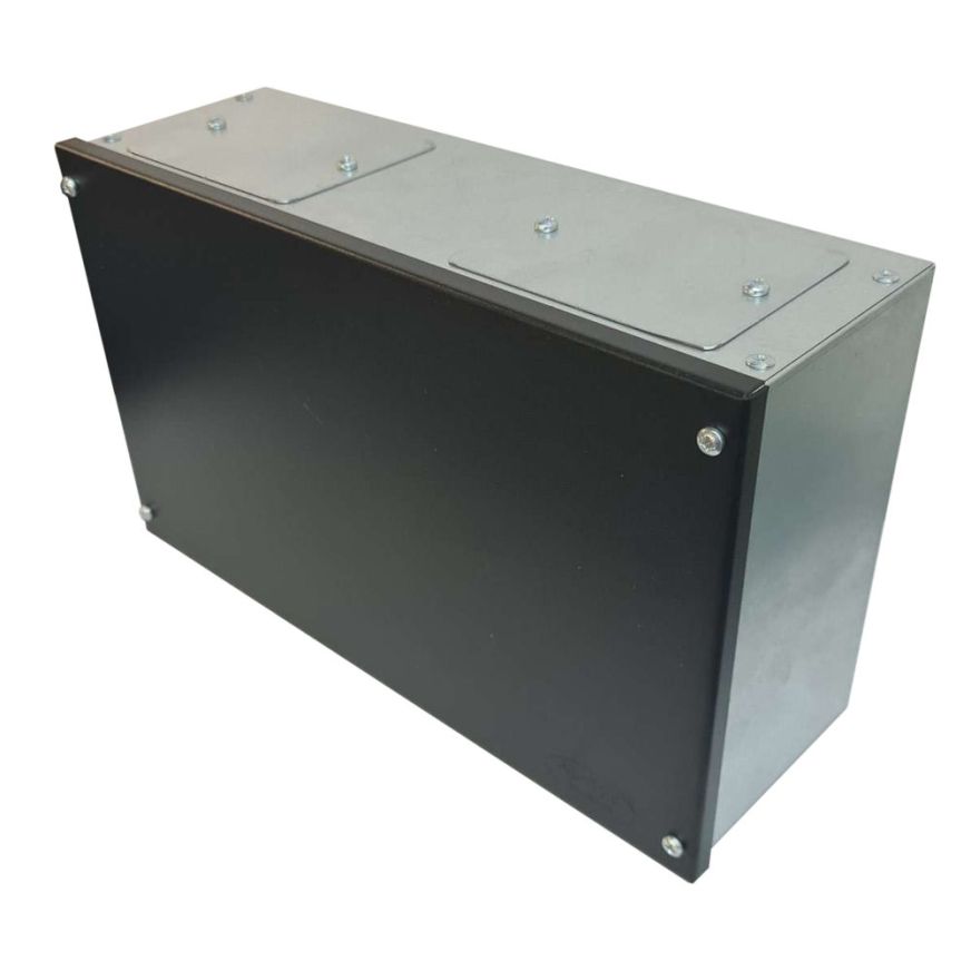 110mm Adaptable Metal Boxes Cabinets   Enclosures Painted Front Cover 