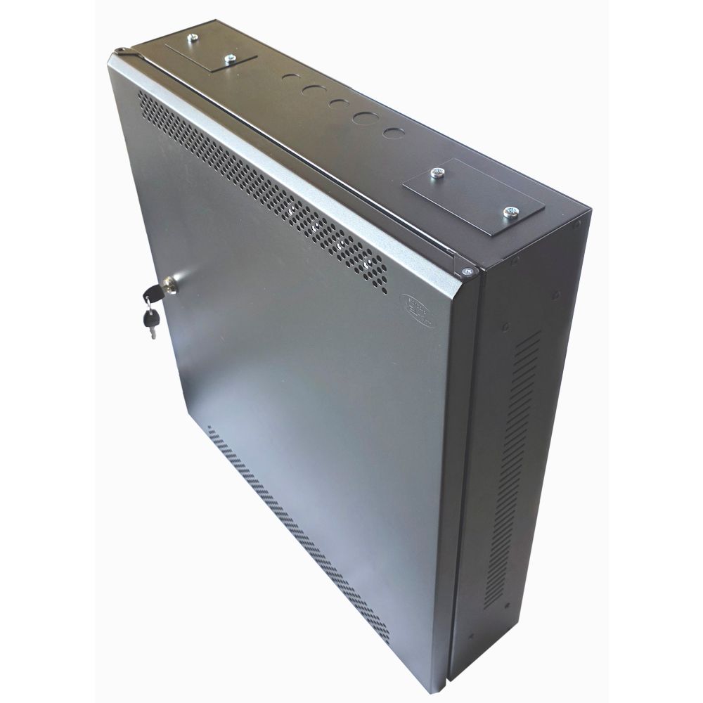 2U 19" Low Profile Vertical Mount - Wall Mount Network / Server Cabinet 600mm Deep
