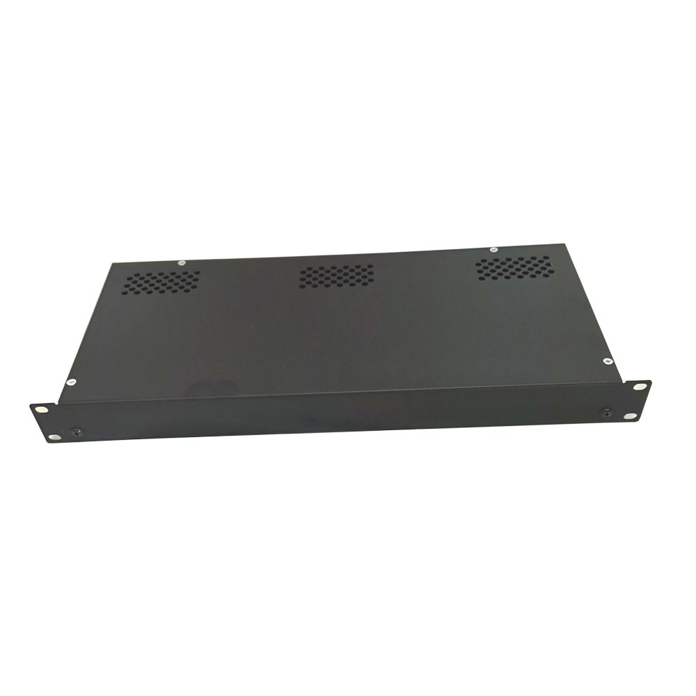 1U Rack Mount Project Box Empty Chassis Enclosure 200mm Deep