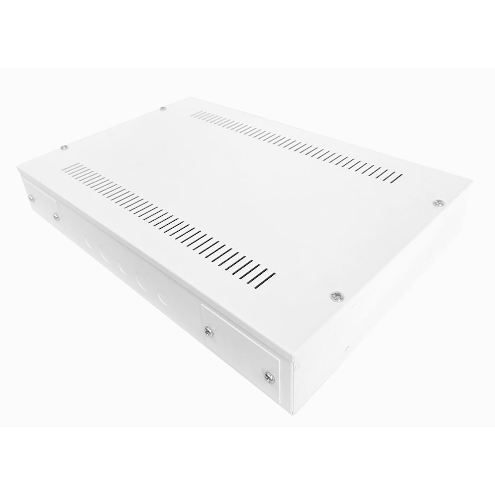 Universal 350 Style Cab - 2 way DIN  (2x 22 Module Dins) / 1u Wall Cabinet-350 Style - White