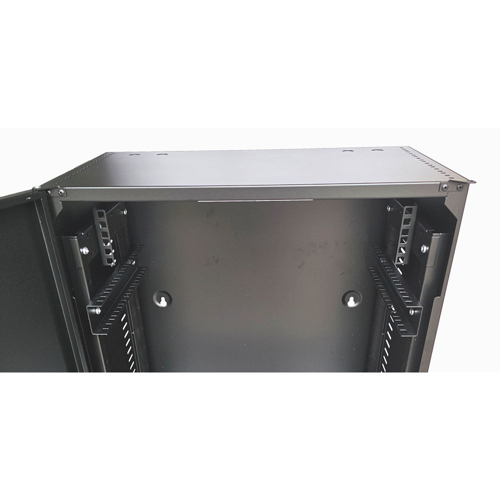 6U 19" Low Profile Vertical Mount - Wall Mount Network / Server  Cabinet 600mm Deep