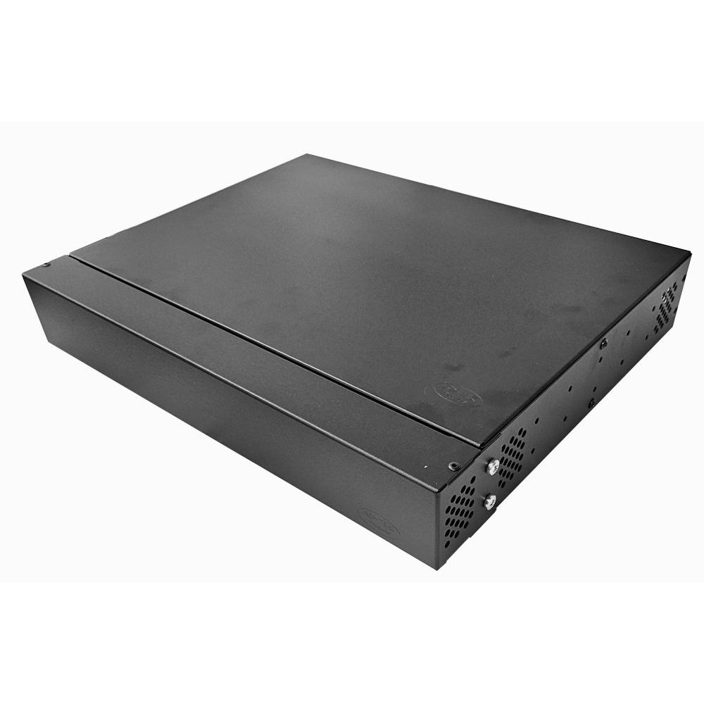 1u Desktop/Wall Mount - 450mm Deep-Flat Pack Cabinet  - Black