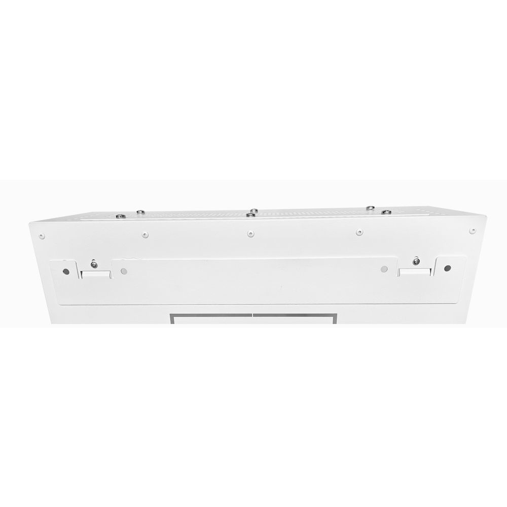 2U 19" Low Profile Vertical Mount - Wall Mount Network / Server  Cabinet 800mm Deep-White