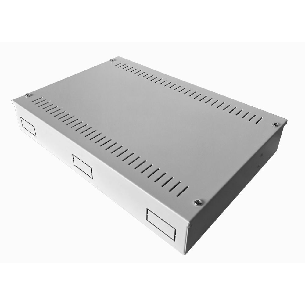 1U 19 inch Vertical Wall Mount Network Enclosure-Cabinet, Grey