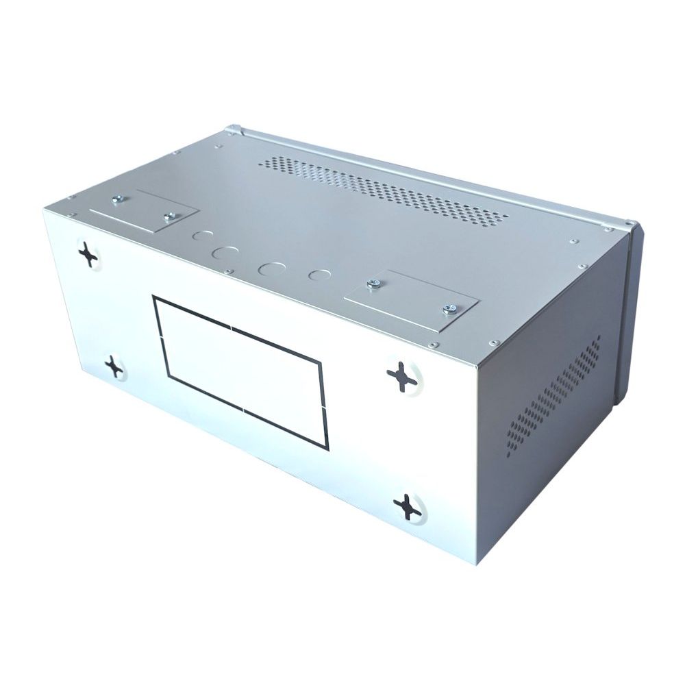 4U 19 inch Data Cabinet Rack / Patching Network Cabinet 300mm Deep Grey