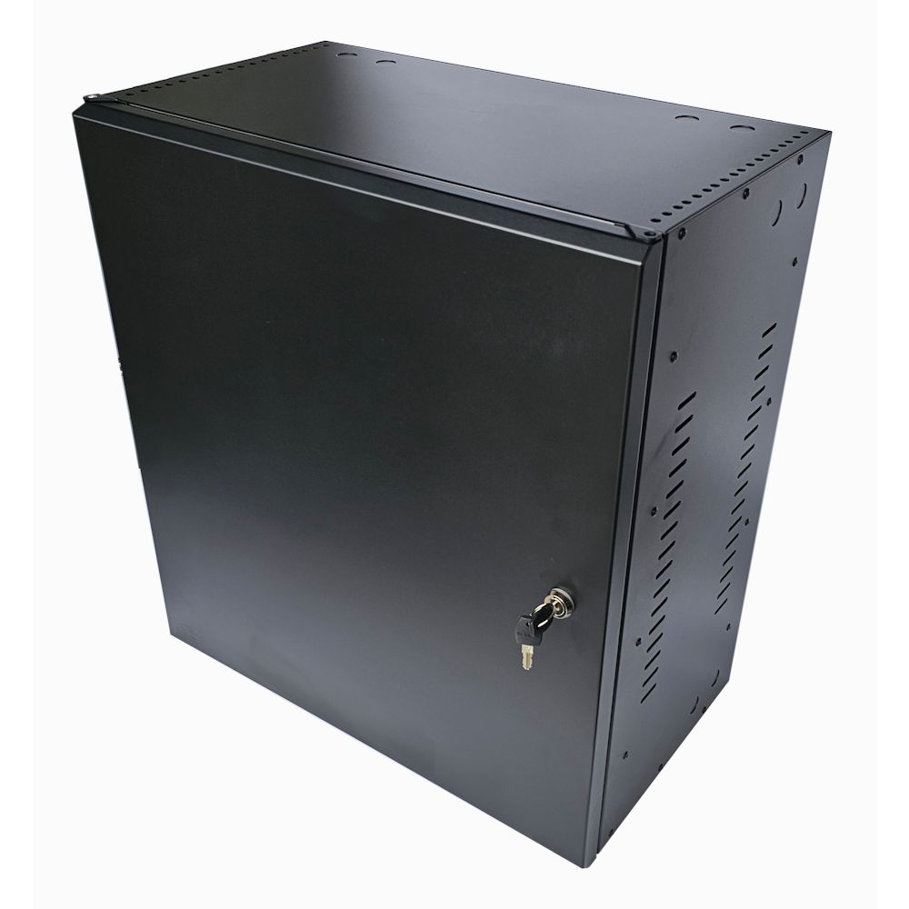 6U 19" Low Profile Vertical Mount - Wall Mount Network / Server  Cabinet 600mm Deep