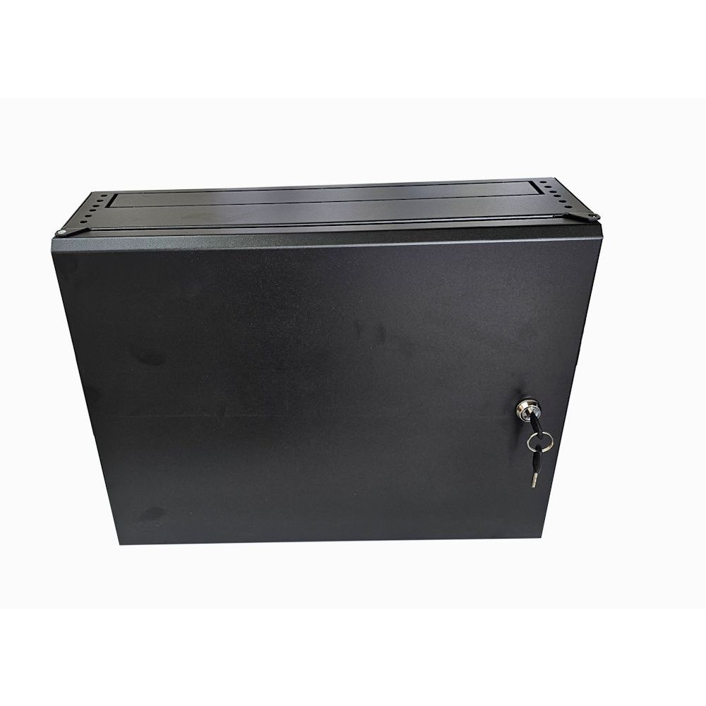 2U 19" Low Profile Vertical Mount - Wall Mount Network / Server Cabinet 400mm Deep