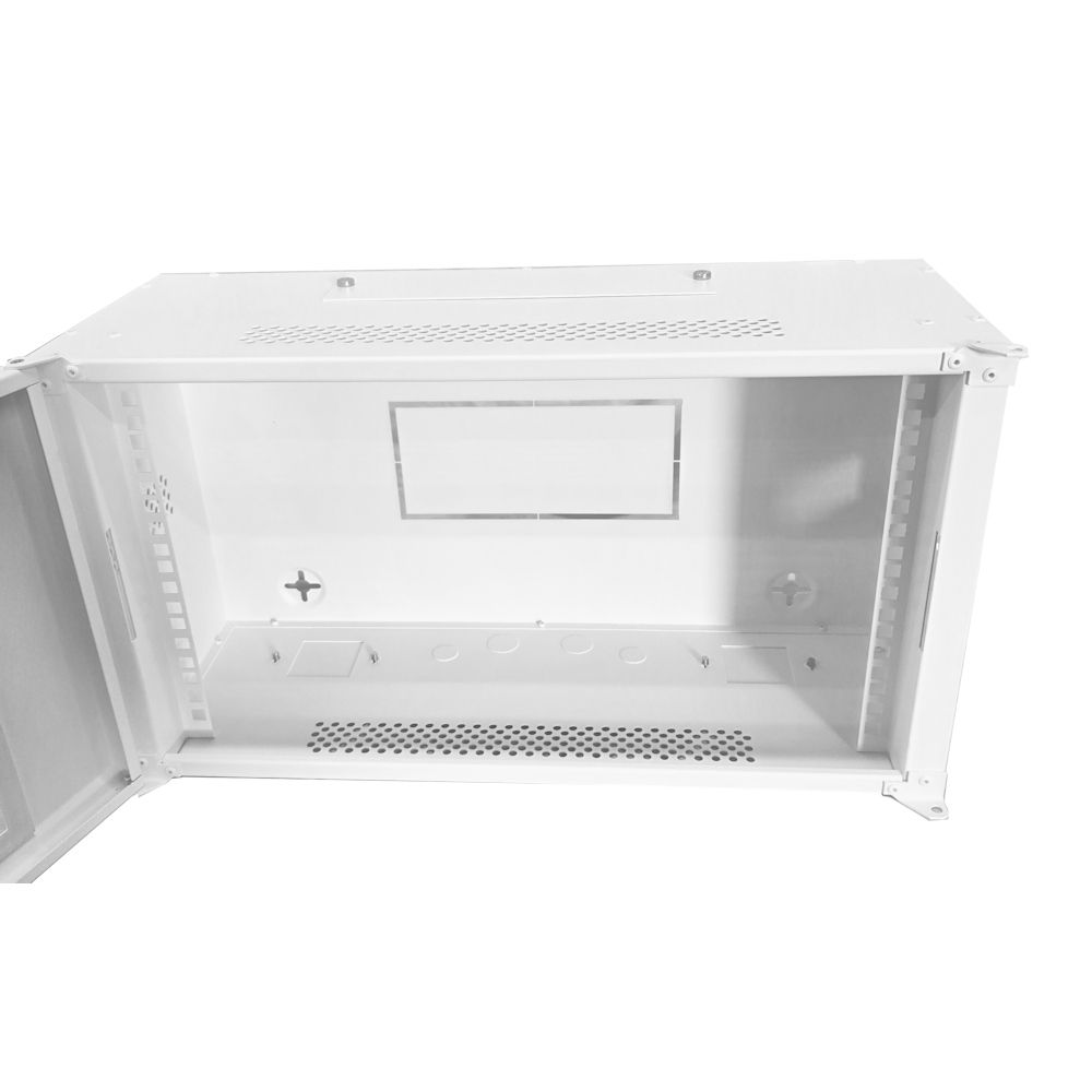 6U 19 inch Data Cabinet Rack / Patching Network Cabinet 225mm WhiteDeep