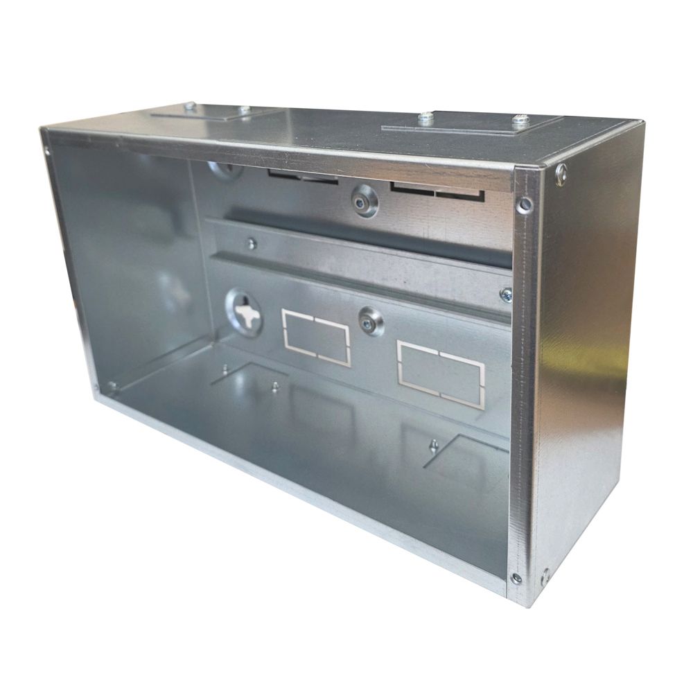 DIN Rail Enclosure Type 3 320x190x110 1 Way 15 Module , Perf Vented Cover