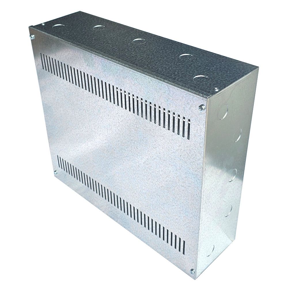 DIN Rail Adaptable Multi-Purpose Galvanized Steel Box 360x320x110